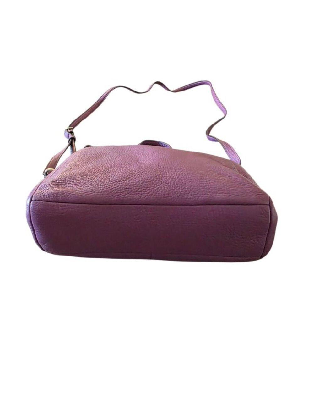 Coach Mini Kelsey Satchel Mauve Purple Pebbled Leather Crossbody Bag F57563 NWT - Picture 12 of 16